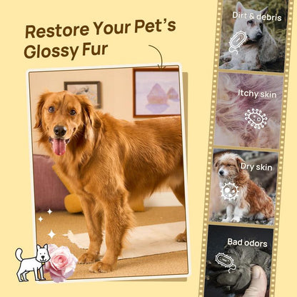 HICC PET Pet Glove Wipes，Freshening Grooming Dog&Cat Disposable 20Pcs Satisfied Gentle Fresh Breath Outdoor No-Clean Hypoallergenic Facial Pet Wipes Disposable No-Rinse Grooming Formulated for Dogs Petwipes Deodorizing Cleaner Cleaning #Cozyvibes #Petlife