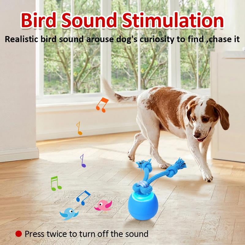 【Shipped from Usa】Outdoorfun Interactive Dog Toys Ball,Dog Enrichment Toy,Motion Activated Rolling Squeaky Ball for Small/Medium Dogs, Automatic Moving Dog Toy Wicked Ball for Boredom & Daily Training, USB Rechargeable Outdoor Fun Toy Puppy Dog Toys