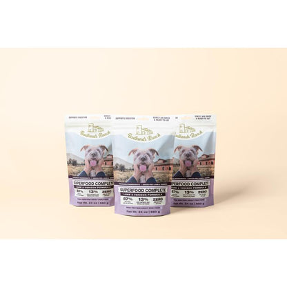 Lamb & Venision Superfood Complete Air-Dried Dog Food - High Protein & Nutritious by Katherine Heigl (24 Oz)
