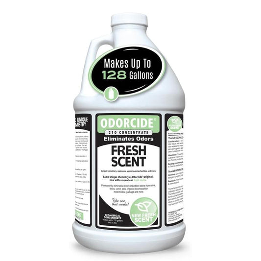 Odorcide Odor Eliminator Concentrate: Remove Strong Odor on Carpets, Hardwood & More - Smoke, Sweat & Pet Odor Eliminator 64 Oz and Gallon