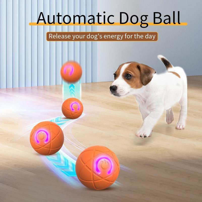 Vibrating Shaky Ball Toy for Dogs - Automatic Moving & USB Rechargeable Fun for All Breeds!