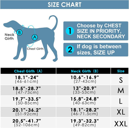 No Pull Dog Harness Breathable Harness with Handle - Reflective Padded Dog Vest Adjustable Harness for Medium Dogs No Pull, Back/Front Clip for Control, New Version Harness Purple M
