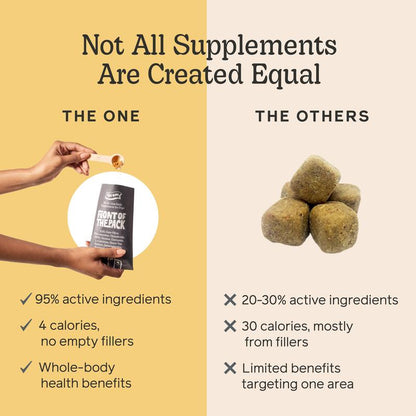 Front of the Pack the One 8-In-1 Multivitamin Supplement Powder for Dogs