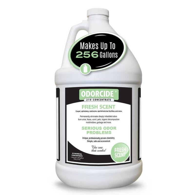 Odorcide Odor Eliminator Concentrate: Remove Strong Odor on Carpets, Hardwood & More - Smoke, Sweat & Pet Odor Eliminator 64 Oz and Gallon