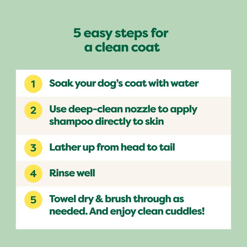 Earth Rated Coat-Specific 3-In-1 Curly & Wavy Coated Dog & Puppy Shampoo, Conditioner and Deodorizer, Formulated to Tackle Tangles and Restore Curls, Refreshing White Tea & Basil Scent, 16 Oz.