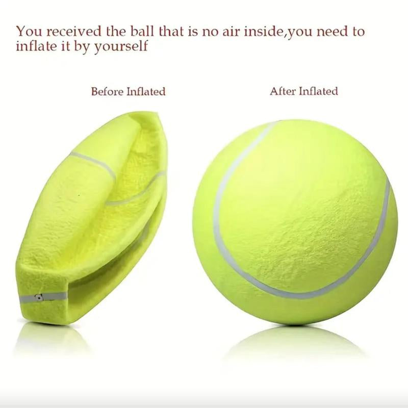 Tennis Ball Design Dog Toy, Pet Interactive Tennis Ball Toy, Pet Training Ball Toy, outside Pet Interactive Ball Toy for Dogs & Cats