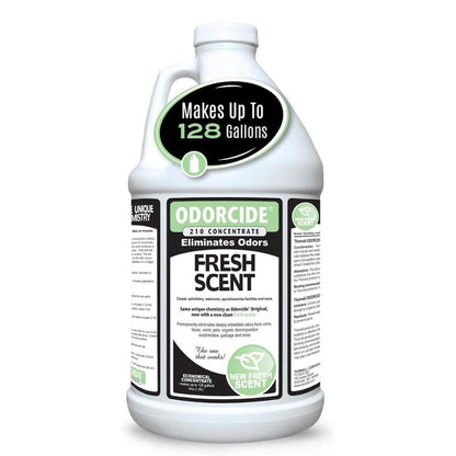 Odorcide Odor Eliminator Concentrate: Remove Strong Odor on Carpets, Hardwood & More - Smoke, Sweat & Pet Odor Eliminator 64 Oz and Gallon