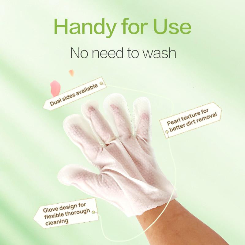 Promotional Price Is Less than $1 for 1 Piece,Pet Glove Wipes for Dogs & Cats 10 PCS , Hypoallergenic Disposable Wipes , Non-Rinse, Safe and Hygiene,Essential for Pet Owners