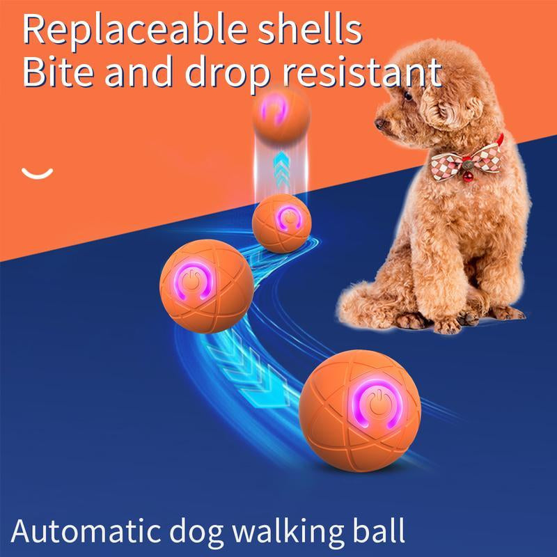 Vibrating Shaky Ball Toy for Dogs - Automatic Moving & USB Rechargeable Fun for All Breeds!