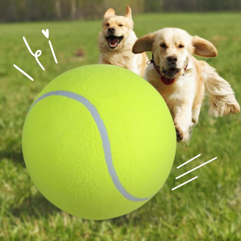 Tennis Ball Design Dog Toy, Pet Interactive Tennis Ball Toy, Pet Training Ball Toy, outside Pet Interactive Ball Toy for Dogs & Cats