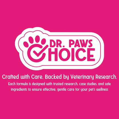 Dr. Paws Choice: Pet Care Finger Wipes for Dental, Ear, and Eye Hygiene. Grooming Cleaner